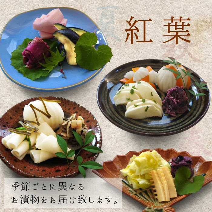 紅葉(全季節：年4回)