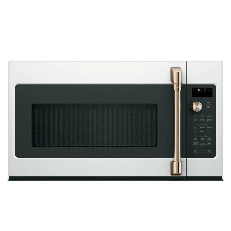 Cafe コンベクションオーブン 電子レンジ 48L 壁掛け設置仕様 Over-the-Range Convection Microwave Oven CVM517P4RW2 家電