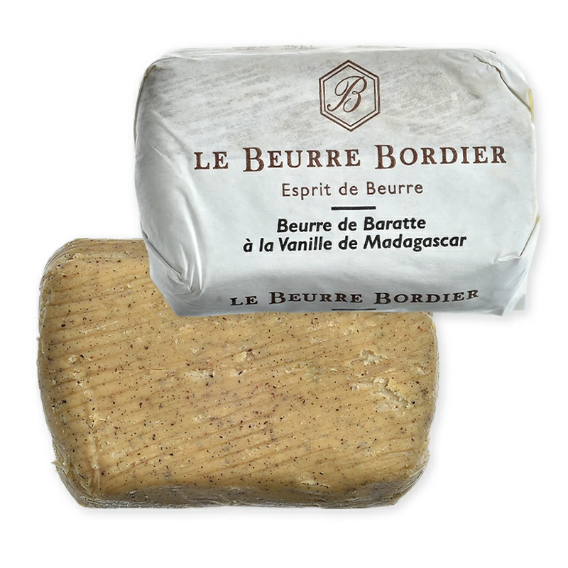 フランス産 ボルディエ［Bordier］バター マダガスカル・ヴァニラ