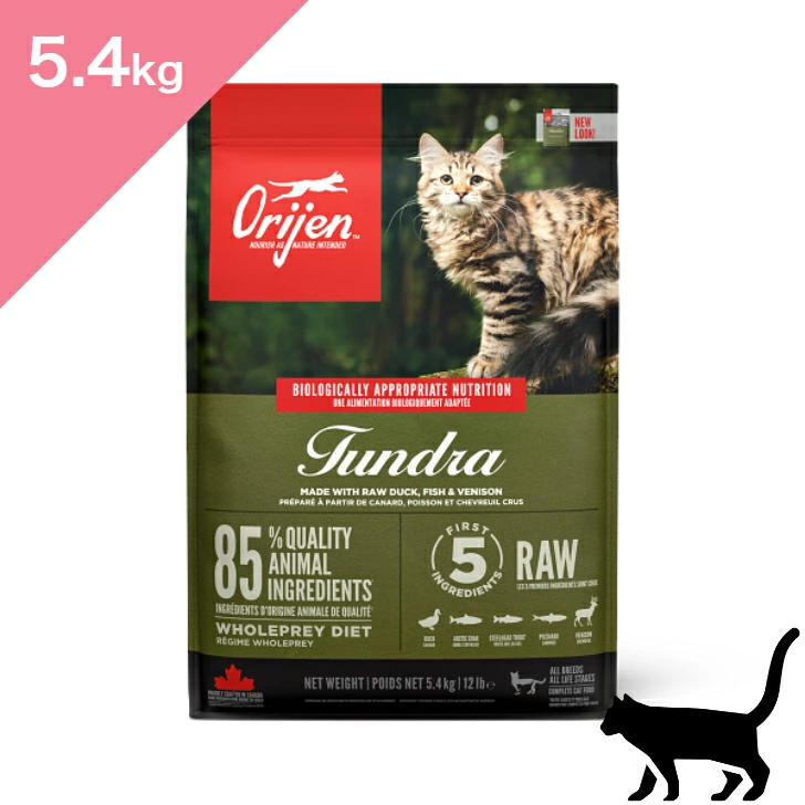 猫用】 ORIJEN オリジン ツンドラ キャット 【5.4kg】