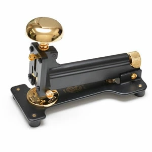 【EL Casco エルカスコ】 ホッチキス ステープラー M-10LN ゴールド＆ブラック