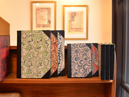 クイールノート マーブル A5