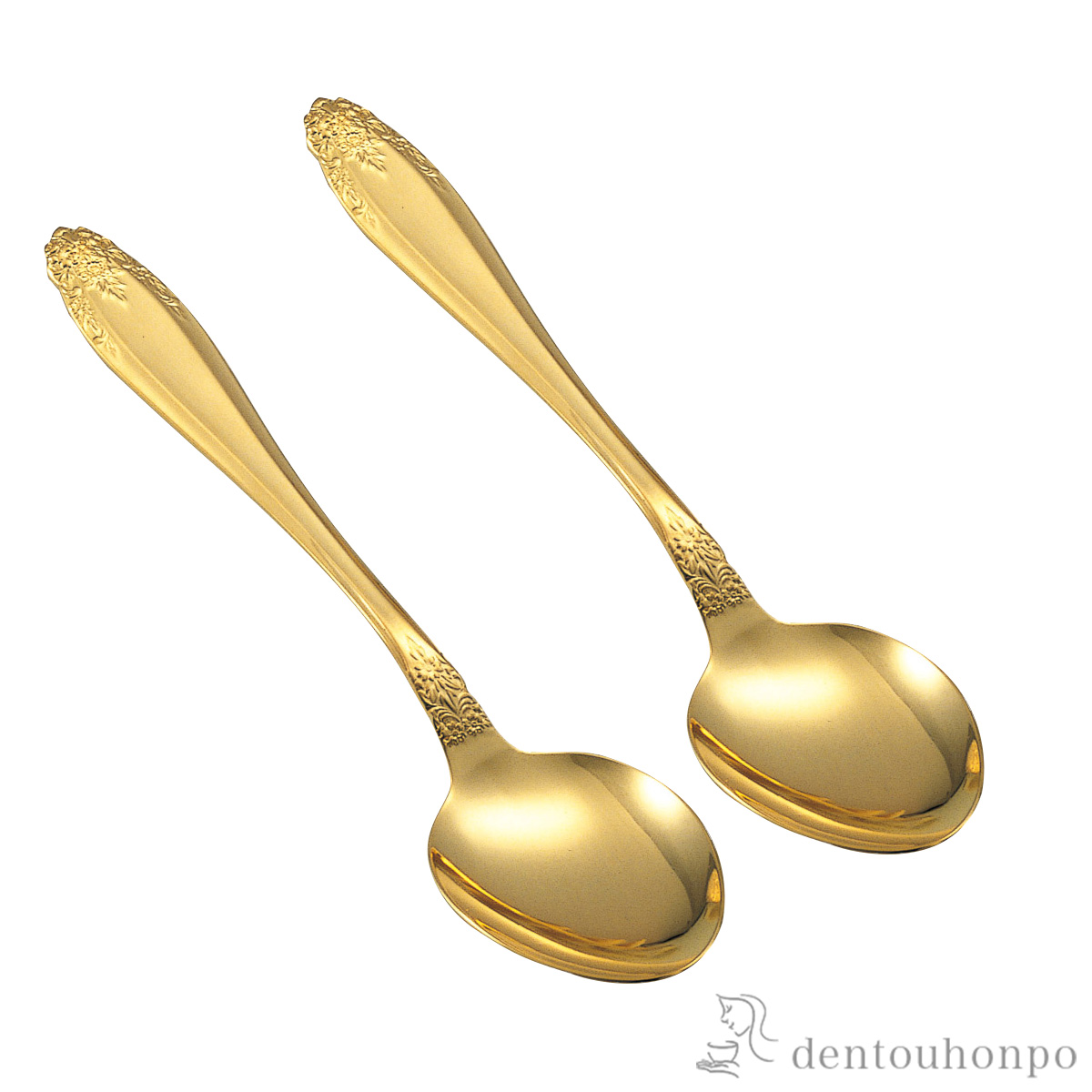 純金 スプーン プレリュード 50g 2本セット≪1ヶ月程で出荷予定≫ ( 高級 コレクション 美術品 工芸品 伝統 東京銀器（金工芸） )