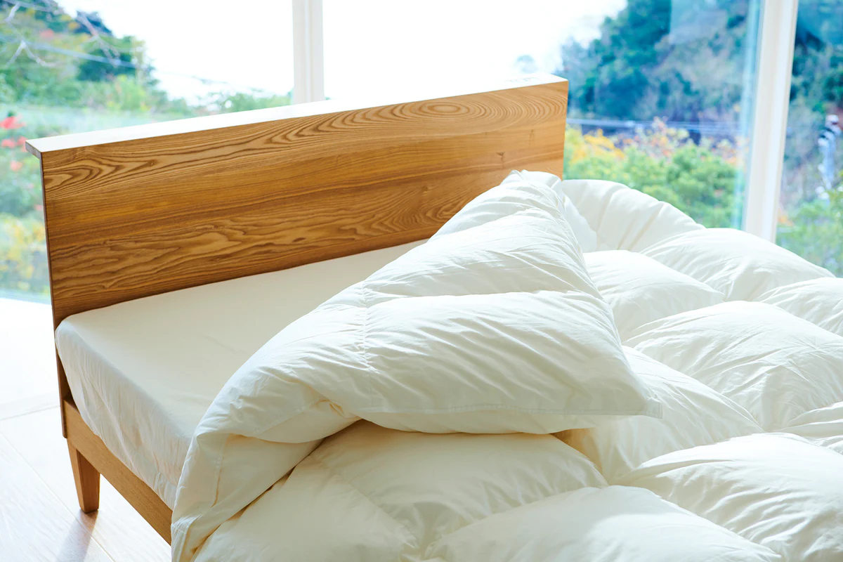 純日本製羽毛布団「和雲」アイダーモデル