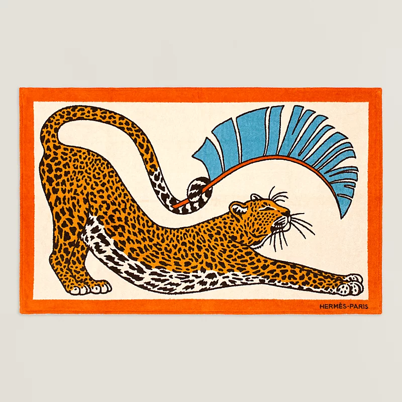 ビーチタオル 《パンテール・オ・ソレイユ》