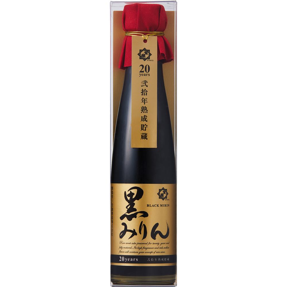十八年熟成 黒みりん 180ml 瓶